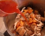 チキンのビネガー煮 クリーム仕立て♪作り方4写真