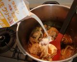 チキンのビネガー煮 クリーム仕立て♪作り方6写真