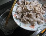 豚バラ肉とニラともやしのＸＯ醤炒め作り方1写真