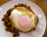 コリコリ根菜と大豆ヘルシー甘辛カレー炒め作り方7写真