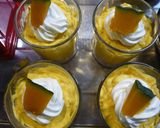パンプキンヨーグルトクリームケーキ作り方10写真