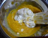 パンプキンヨーグルトクリームケーキ作り方9写真