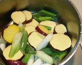 簡単！さつま芋と白ねぎの甘辛煮✿作り方2写真