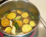 簡単！さつま芋と白ねぎの甘辛煮✿作り方3写真