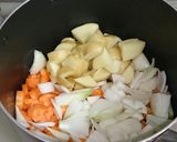 高圧力鍋で簡単ホルモンこどもカレー作り方3写真