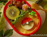 初心者向け♪モンスターボールオムライス作り方11写真