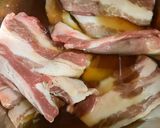 簡単　豚丼紅生姜のせ作り方4写真