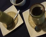 卵白だけで★抹茶プリン♪黒蜜をかけて♡作り方6写真