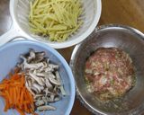 豚肉たっぷり春巻作り方2写真