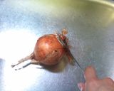 簡単♡早技☆玉ねぎ皮むき♪作り方1写真