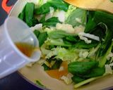 紹興酒が隠し味　炒青菜作り方4写真