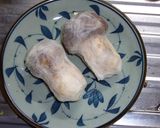 酒の肴に♪松茸の塩釜焼き作り方3写真