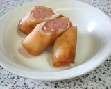 春巻き風ウィンナー作り方3写真
