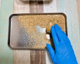 クリームチーズかぼちゃの簡単ごま団子作り方9写真