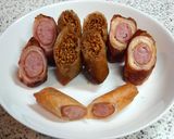 春巻き風ウィンナー作り方8写真