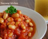 大豆のトマト煮　マレーシアカレー風味作り方5写真
