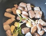 豚バラ肉のアドボ🇵🇭作り方3写真