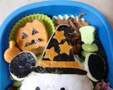 ☆ハロウィン☆おばけミッキー♪キャラ弁♪作り方3写真