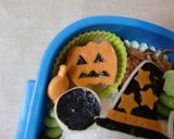 ☆ハロウィン☆おばけミッキー♪キャラ弁♪作り方5写真