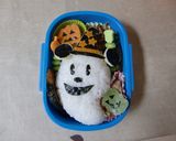 ☆ハロウィン☆おばけミッキー♪キャラ弁♪作り方7写真