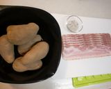 ジャガイモとベーコンのシャキシャキ炒め作り方1写真