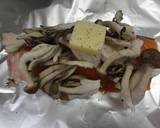 フライパンで☆鮭ときのこのホイル焼き作り方3写真