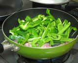 ピーマンと豚肉のカレー炒め作り方3写真