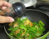 ピーマンと豚肉のカレー炒め作り方5写真