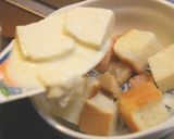 チーズフォンデュ風お豆腐・パングラタン♪作り方6写真