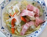 青じそドレでさっぱり焼きそば～サラダ風～作り方1写真
