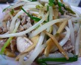 ★メンマと豚肉の炒め物★お弁当にも作り方6写真