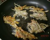 残ったきんぴら牛蒡でかき揚げ☆作り方2写真
