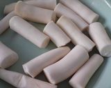キャッサバのシロップ煮ココナッツソース作り方3写真