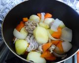 小麦粉で、どろっとした煮汁の肉じゃが♪作り方3写真