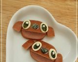 キャラ弁☆ハロウィンに♪おばけスティッチ作り方4写真