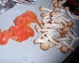 ささみとシメジのチーズホイル焼き作り方2写真