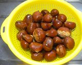 シンプル★栗ごはん作り方1写真
