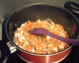手早く！トマト缶とひき肉でカレー作り方2写真