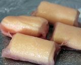 牛肉のスマートチーズロールソテー。作り方2写真