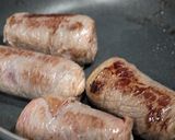 牛肉のスマートチーズロールソテー。作り方5写真