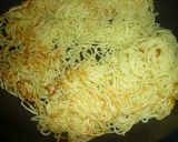 冷蔵庫の残り物で♪野菜餡掛け堅焼きそば作り方5写真