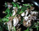 ★簡単★舞茸と小松菜のにんにく炒め作り方3写真