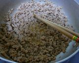 ほっこほこ♪さつま芋&そぼろのご飯作り方3写真