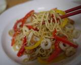 ちくわとパプリカの塩焼そば♪作り方4写真