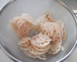 ぱくぱく食べちゃうレンコンのきんぴら作り方1写真