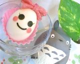キャラ弁にウズラ卵でリボンちゃん☆．。作り方9写真