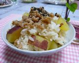 ほっこほこ♪さつま芋&そぼろのご飯作り方5写真