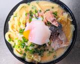 鯖缶豆乳味噌煮込みうどん作り方7写真