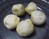 *里芋の牛肉巻き中華風*作り方1写真
