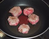 *里芋の牛肉巻き中華風*作り方2写真